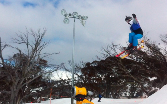 Windarra, Lachie completes awesome jump on Perisher Front Valley